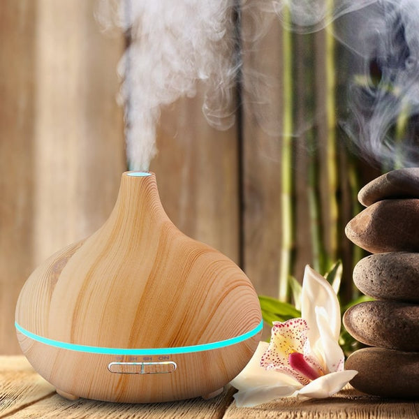 Difuzor / difuzer / aromatični ovlaživač zraka - svijetlo smeđi